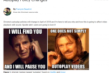 Veranderingen in het Autoplay-beleid Chrome (Autoplay Policy Changes)