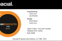 Nieuwe versie Sam Broadcaster Pro 2018.5